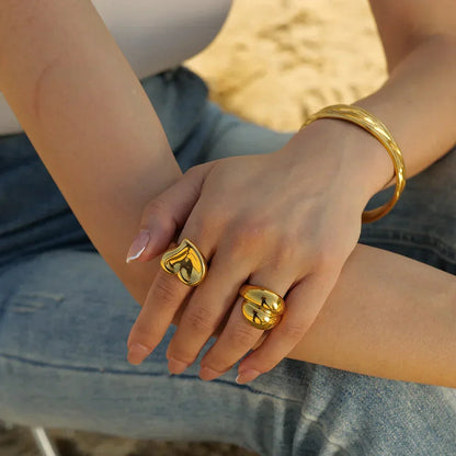 [Royal Vicky]Carys Gold Ring