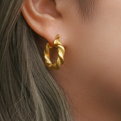 [Royal Vicky]Layla Hoop Earrings