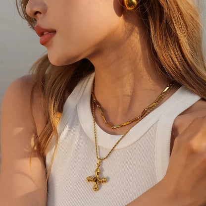 [Royal Vicky]Della Gold Necklace