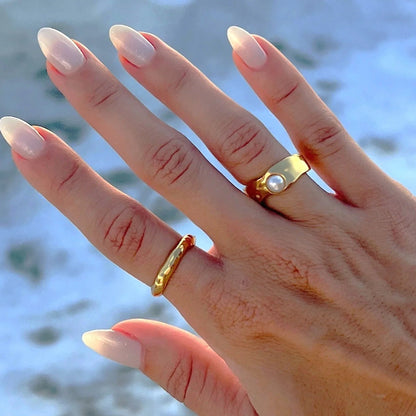 [Royal Vicky]Cerulia Freshwater Pearl Ring