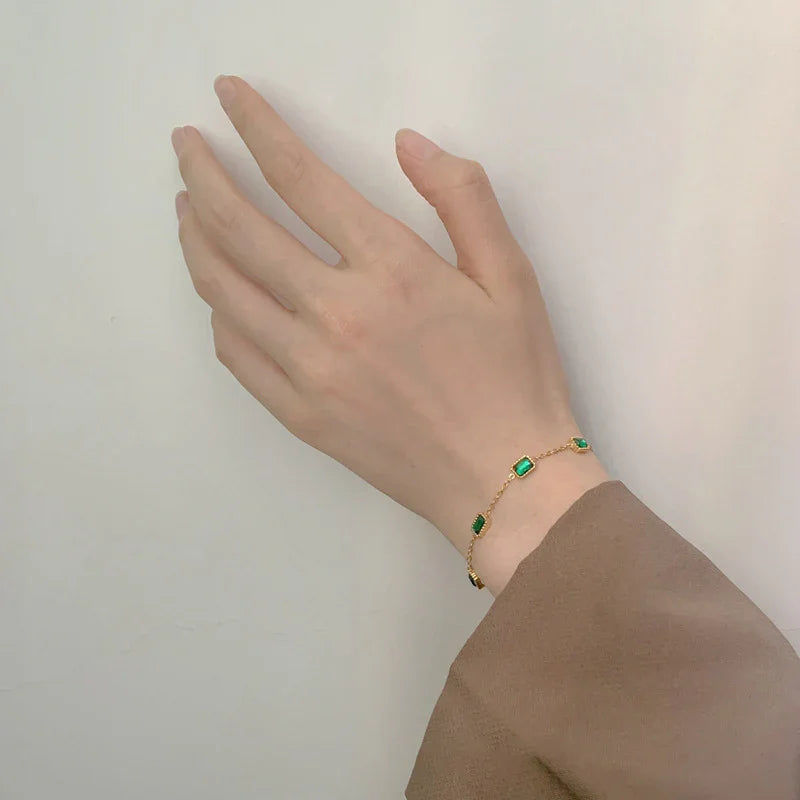 [Royal Vicky]Erin Green Bracelet
