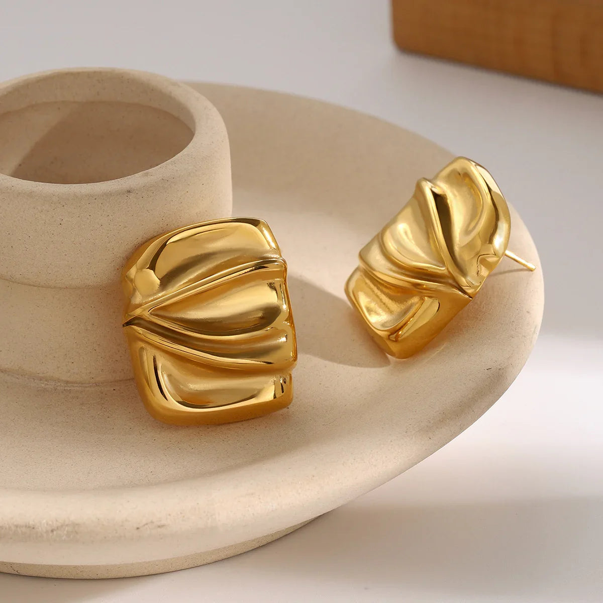 [Royal Vicky]Evette Gold Earrings