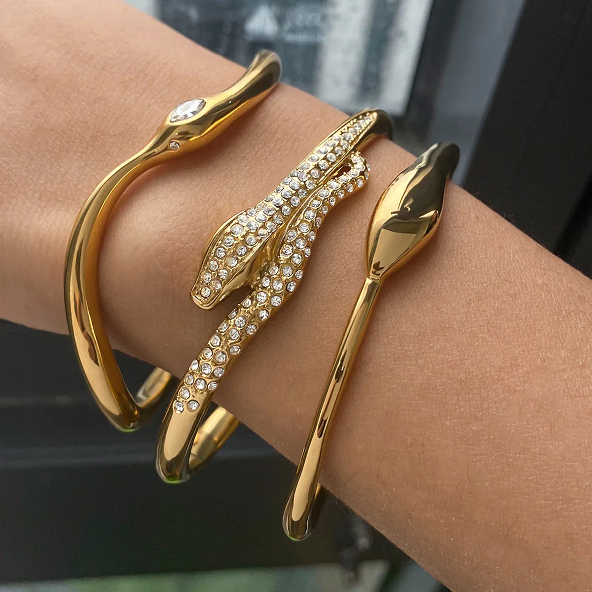 [Royal Vicky]Vinny Gold Bangle