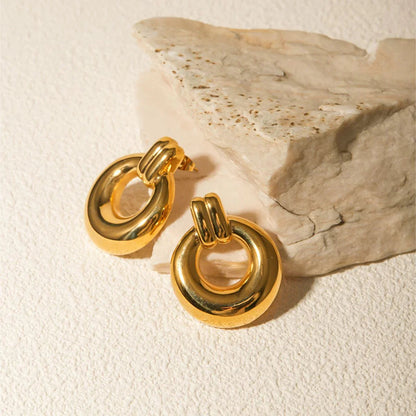 [Royal Vicky]Lynora Gold Earrings