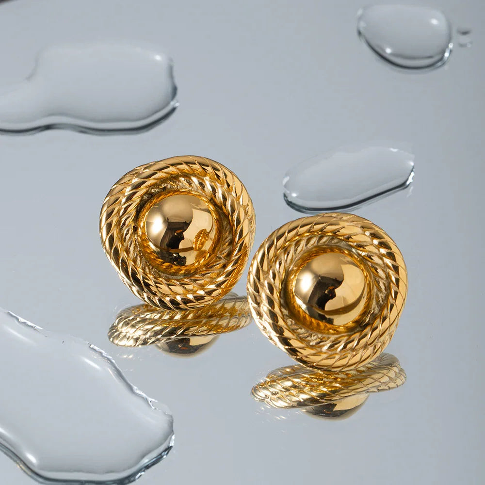[Royal Vicky]Ariadne Gold Earrings