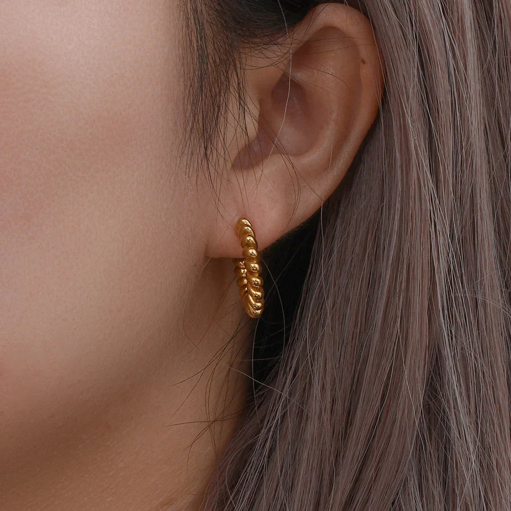 [Royal Vicky]Brynlee Twisted Earrings
