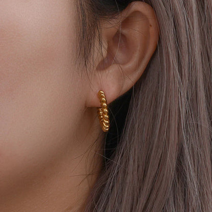 [Royal Vicky]Brynlee Twisted Earrings
