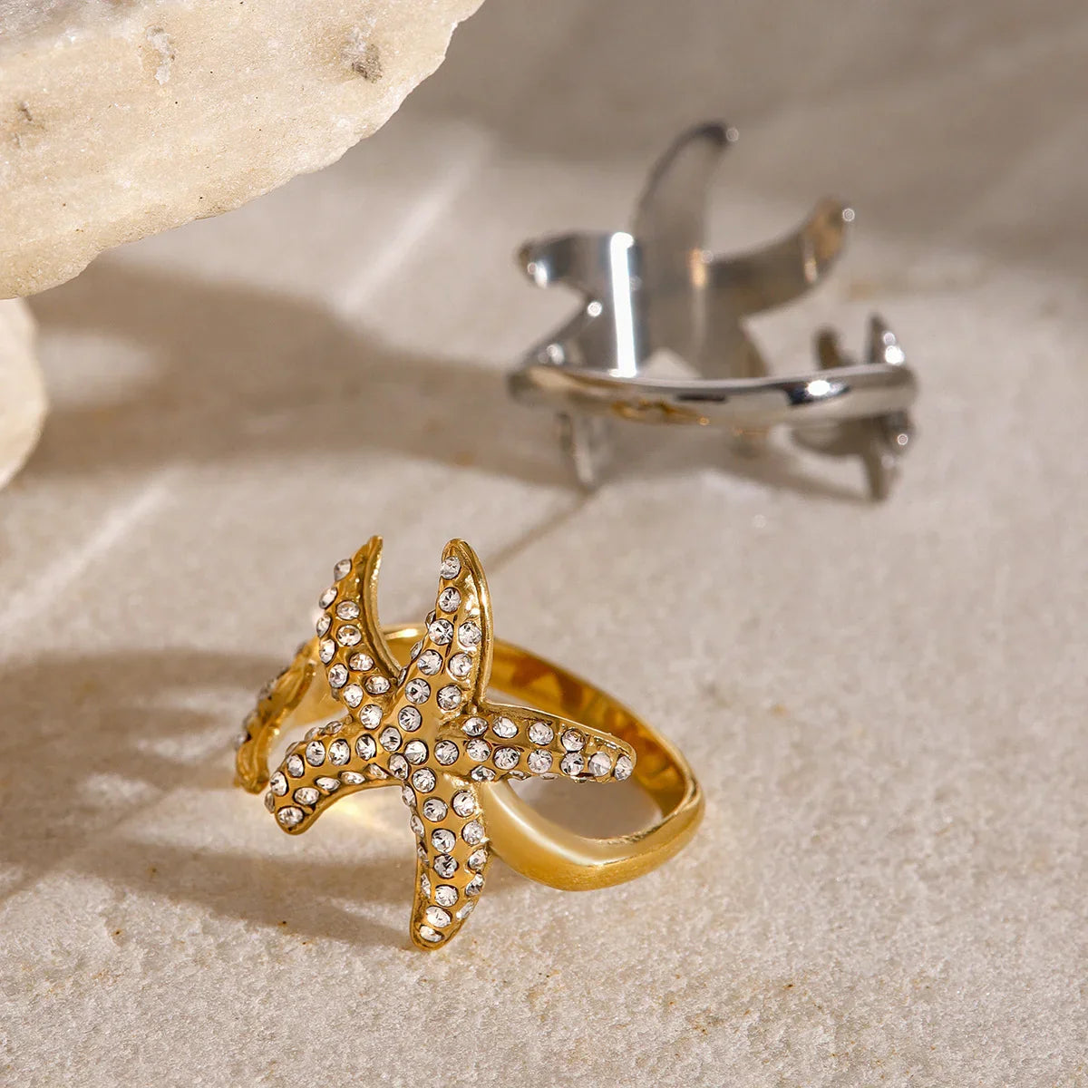 [Royal Vicky]Marina Starfish Diamond Ring