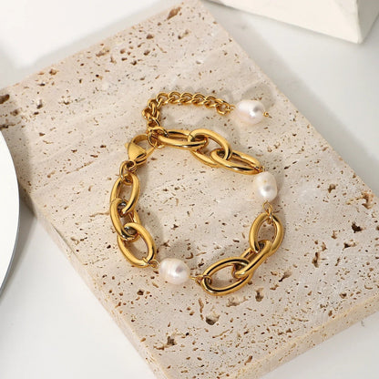[Royal Vicky]Serafina Freshwater Pearl Bracelet