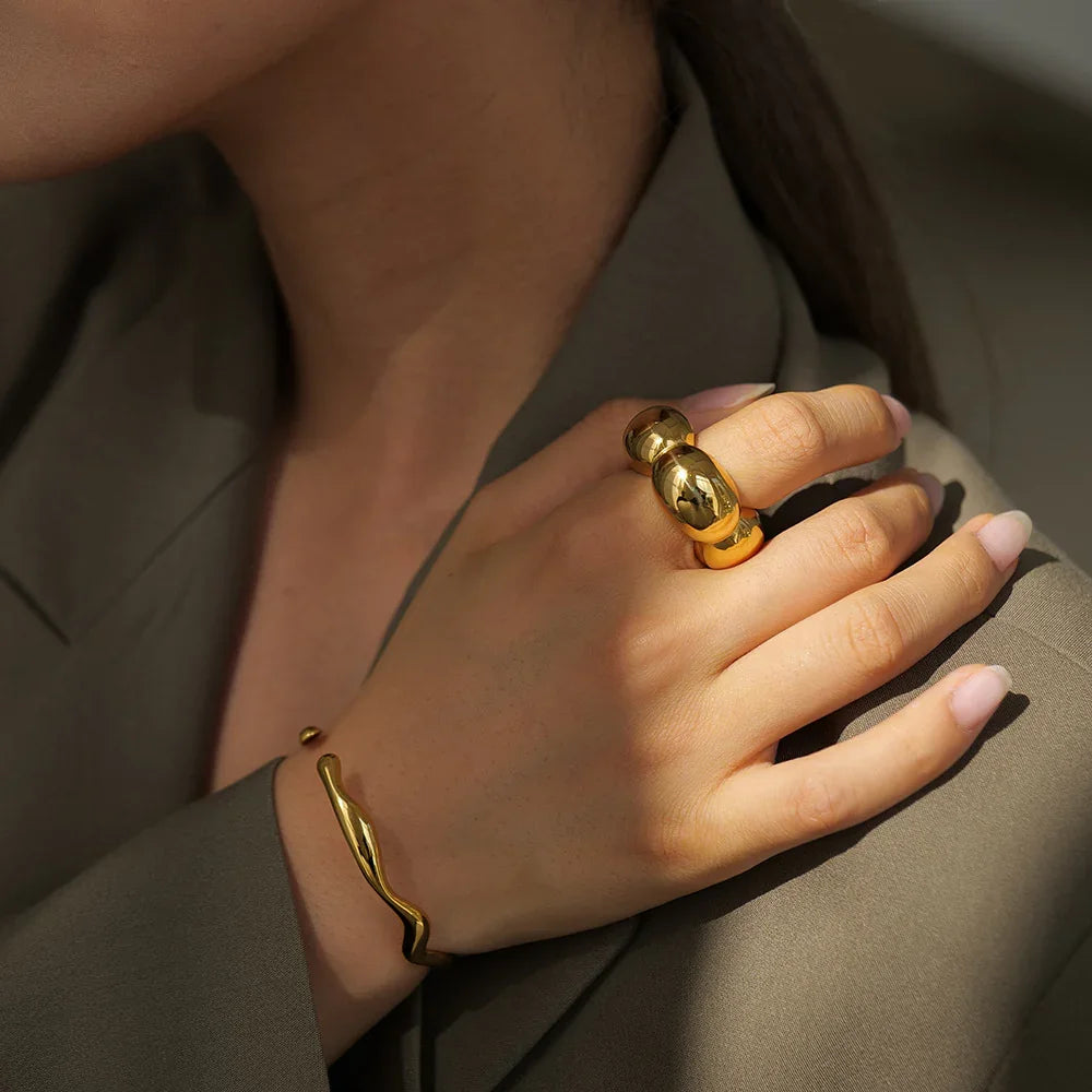 [Royal Vicky]Eloise Gold Ring