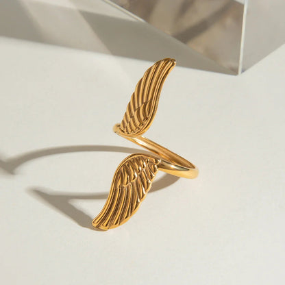 [Royal Vicky]Sparrow Gold Wing Ring