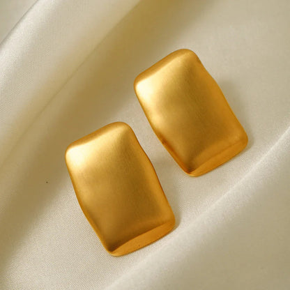 [Royal Vicky]Olive Gold Earrings