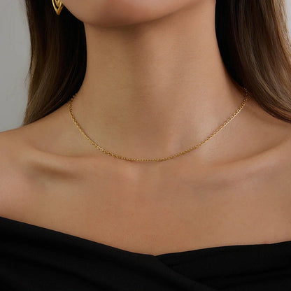 [Royal Vicky]Loraine Gold Chain Necklace