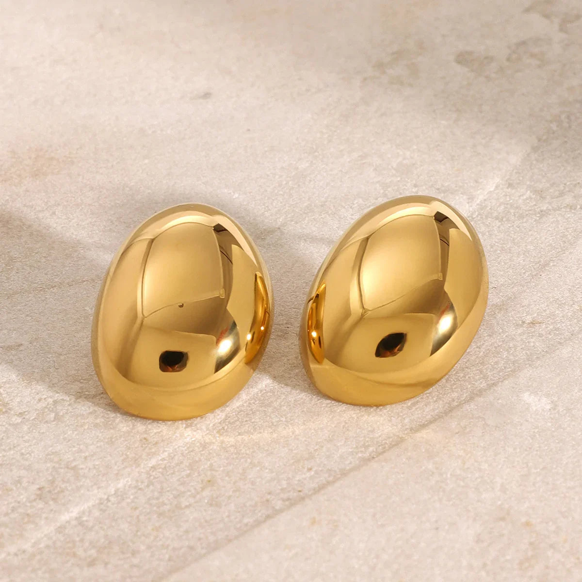 [Royal Vicky]Callista Gold Bean Earrings