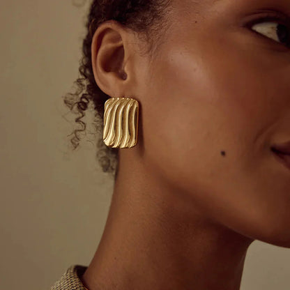 [Royal Vicky]Colette Gold Earrings