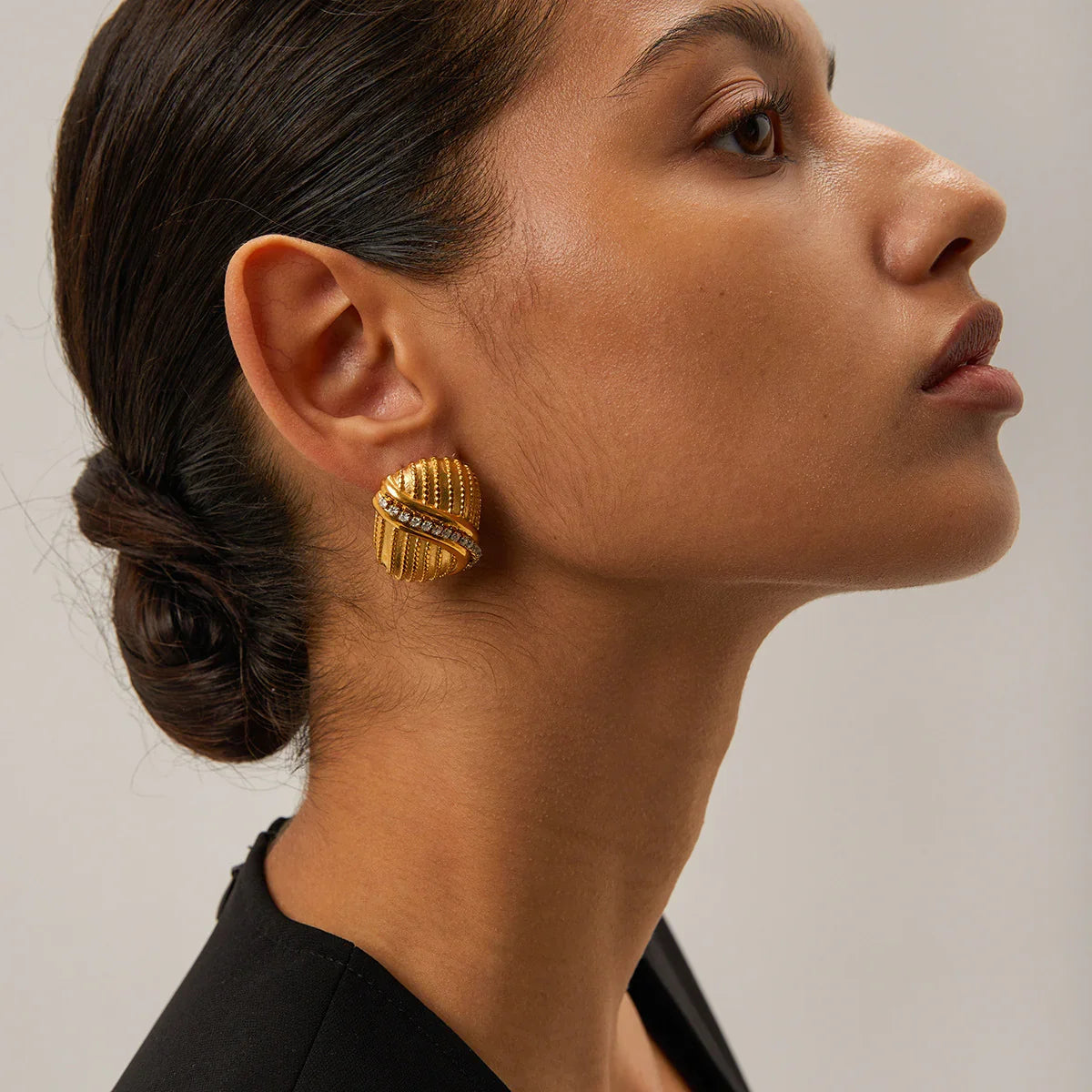 [Royal Vicky]Odine Gold Earrings