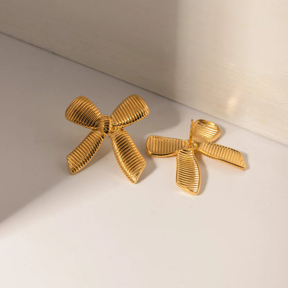 [Royal Vicky]Caroline Gold Earrings