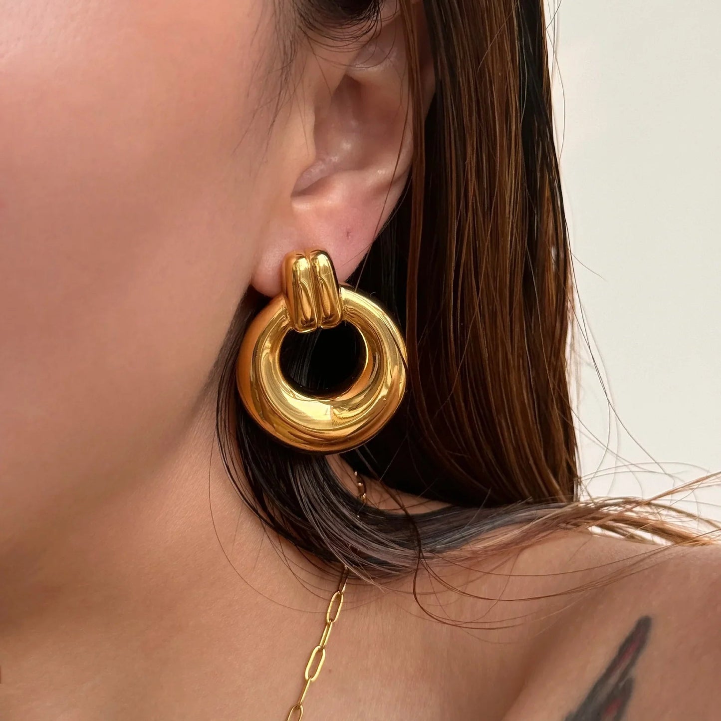 [Royal Vicky]Lynora Gold Earrings