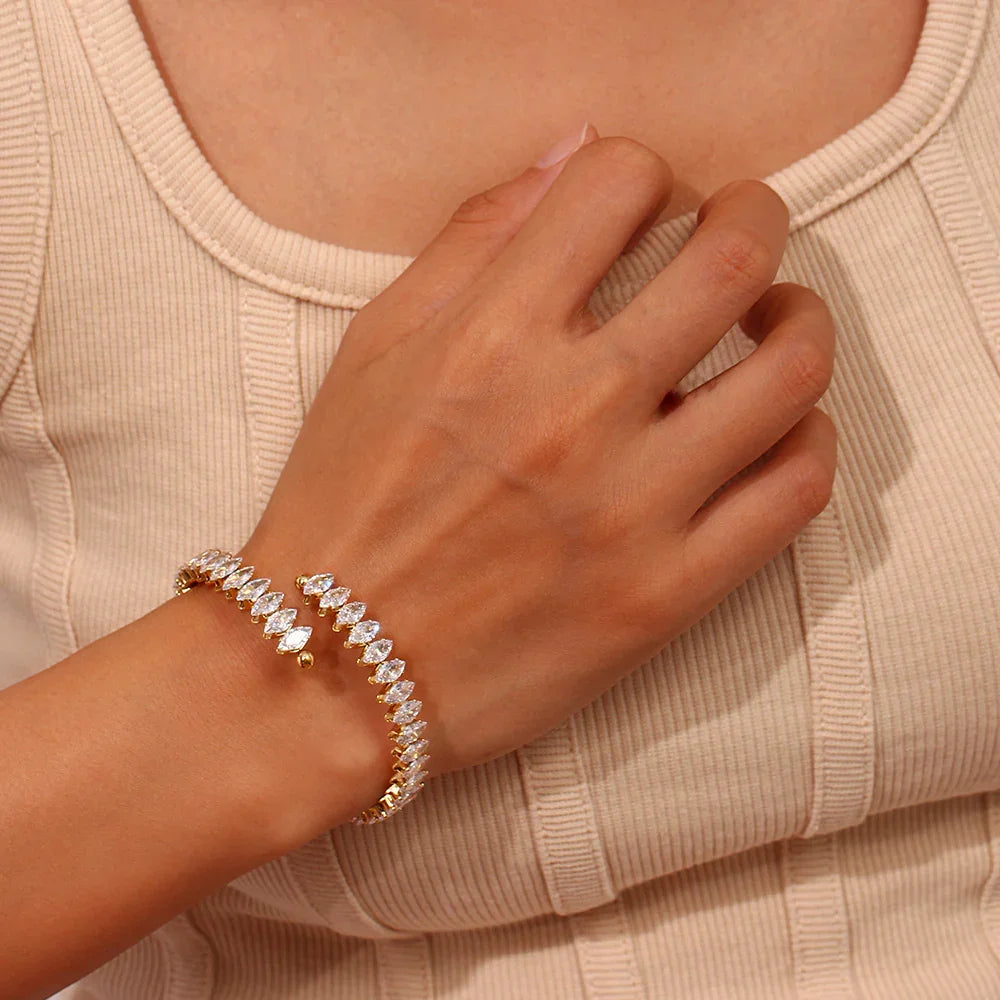 [Royal Vicky]Genevieve Diamond Bracelet