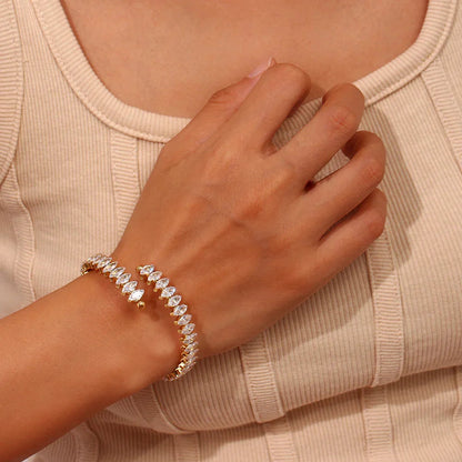[Royal Vicky]Genevieve Diamond Bracelet