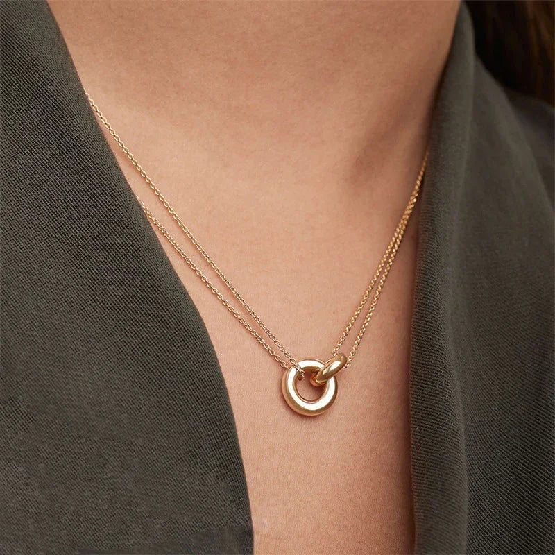 [Royal Vicky]Harper Gold Chain Necklace