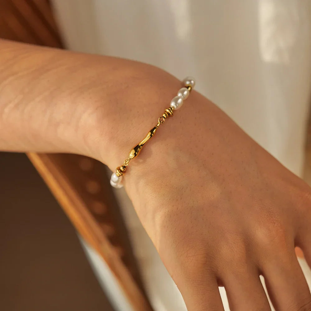 [Royal Vicky]Celina Freshwater Pearl Bracelet