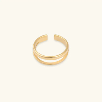 [Royal Vicky]Olivia Layered Gold Ring