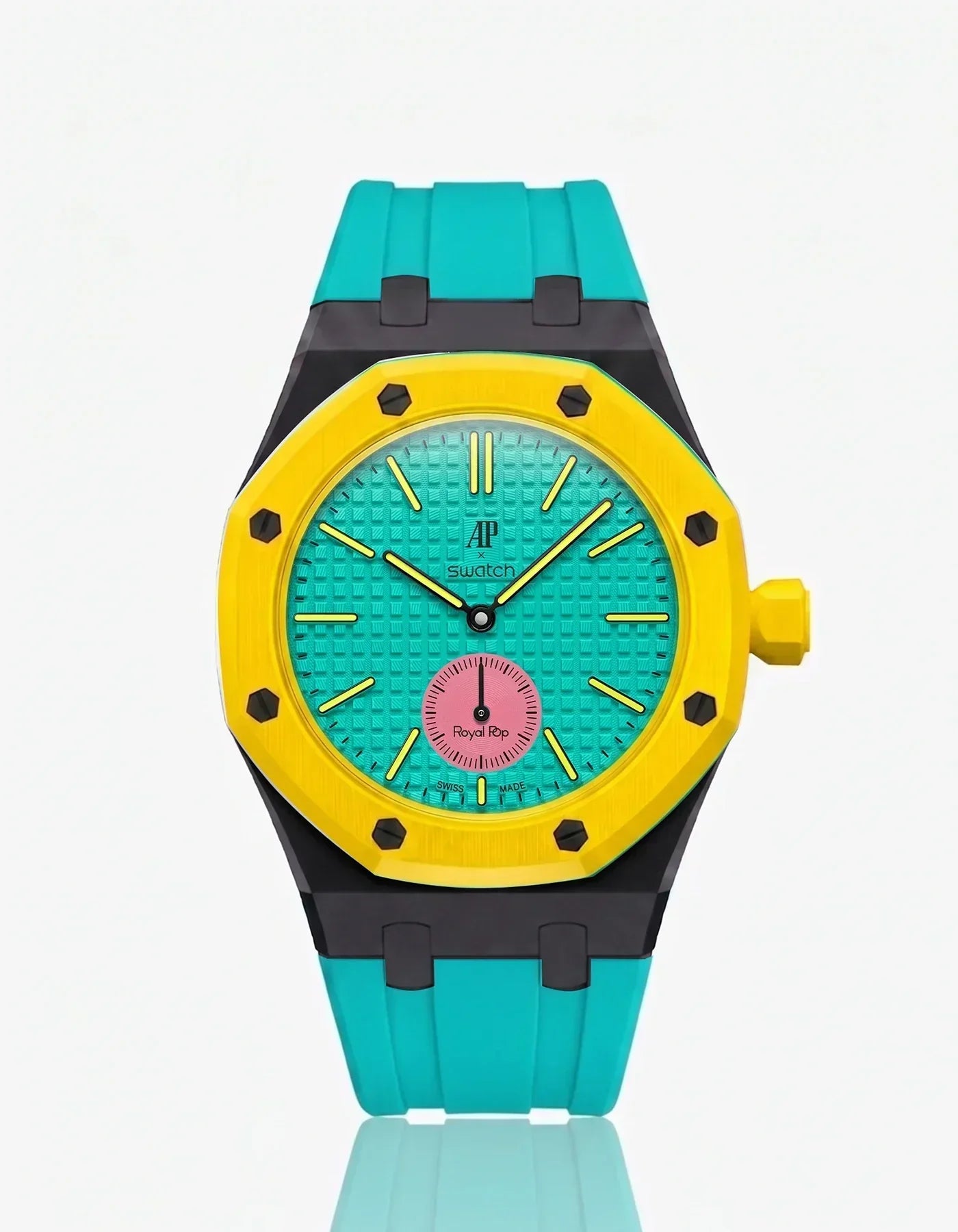 Silicone Strap & Case Royal Pop Otg Roz(Customize  Colors)
