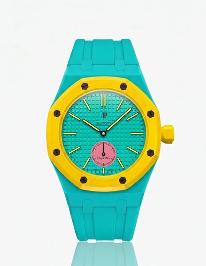 Silicone Strap & Case Royal Pop Otg Roz(Customize  Colors)