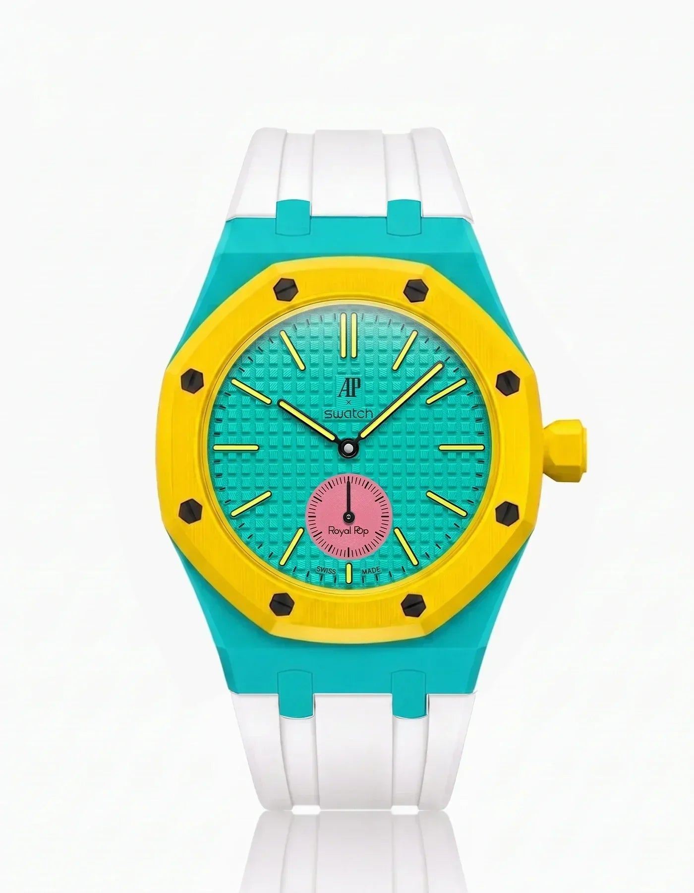 Silicone Strap & Case Royal Pop Otg Roz(Customize  Colors)