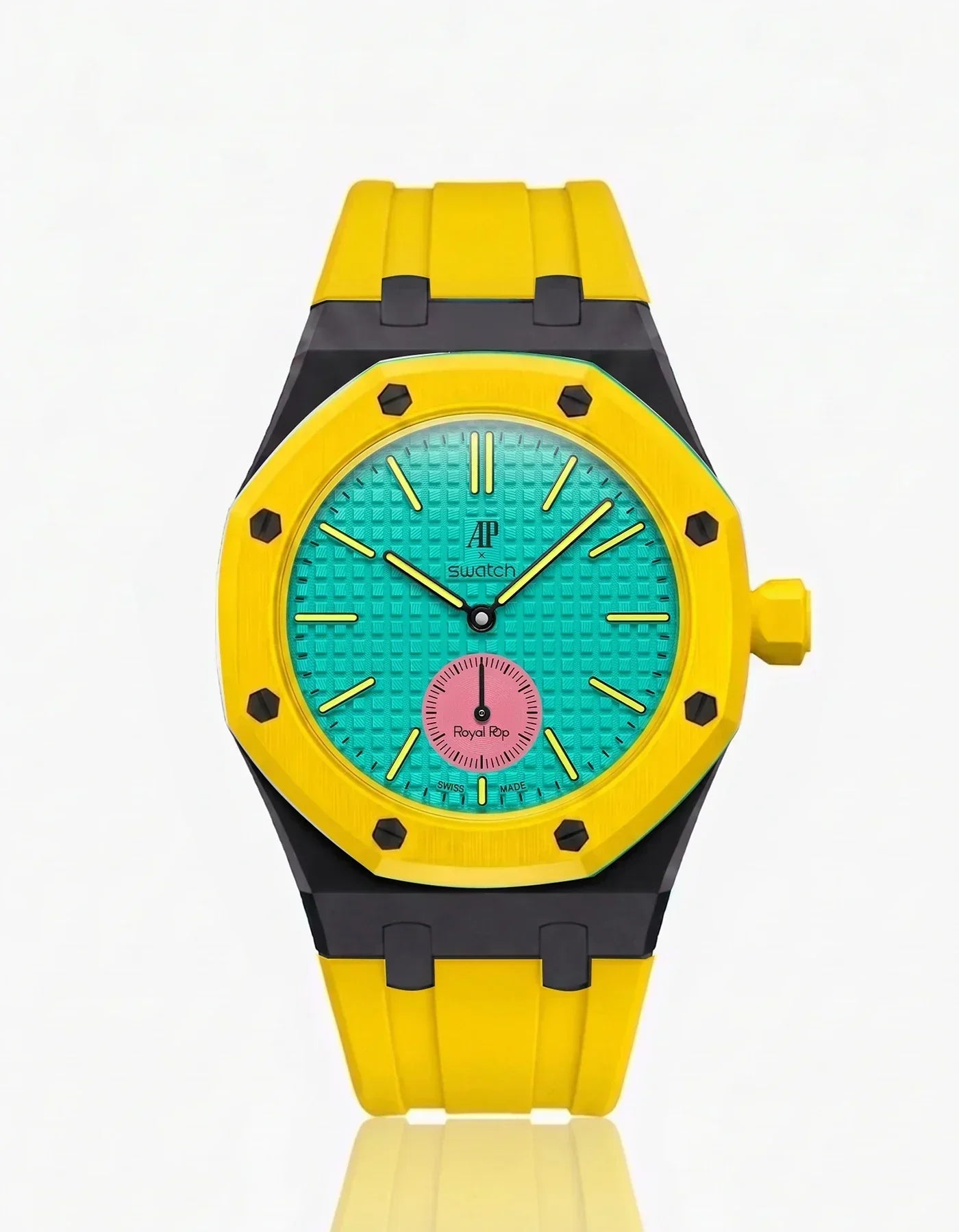 Silicone Strap & Case Royal Pop Otg Roz(Customize  Colors)