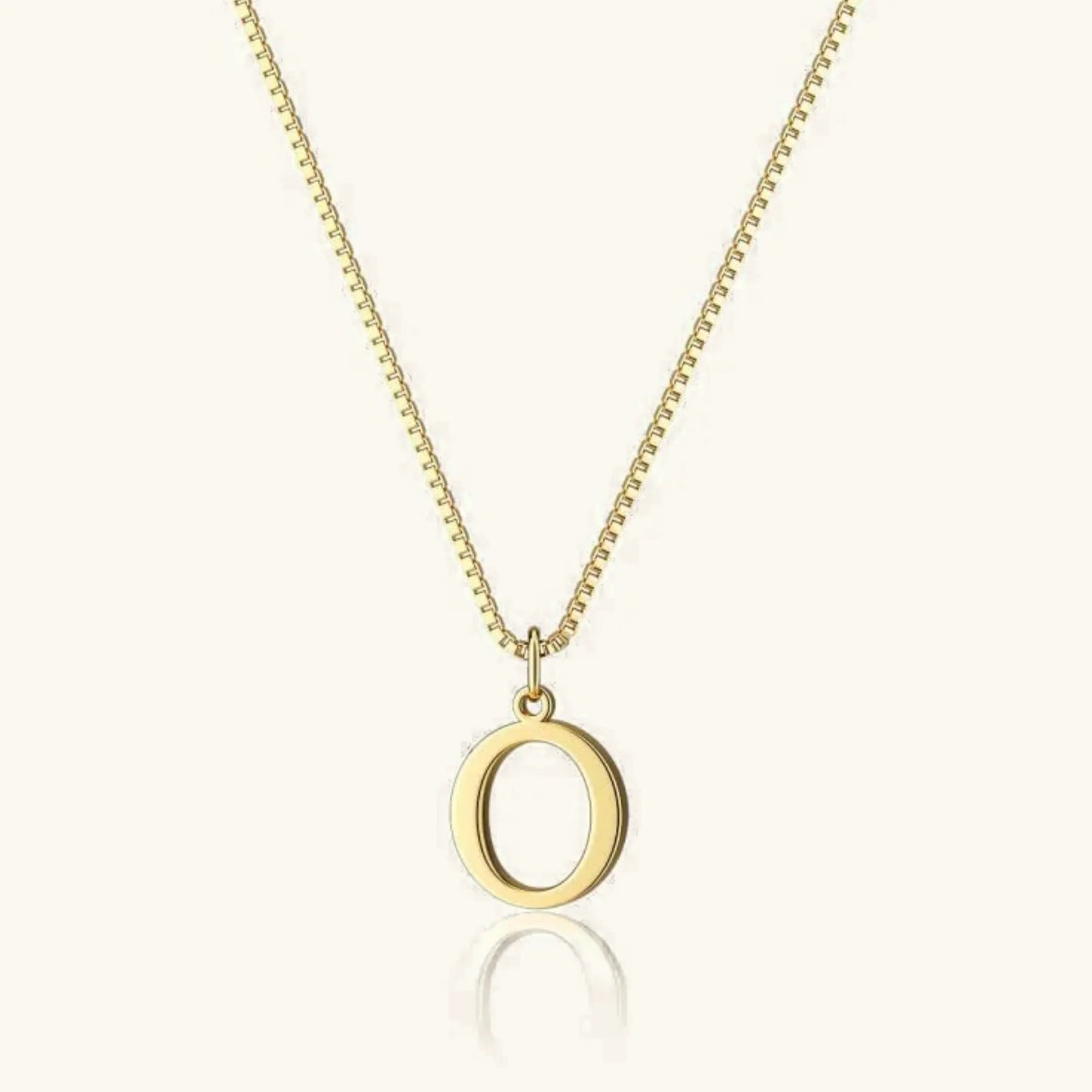 [Royal Vicky]Therese Letter Initial Gold Necklace
