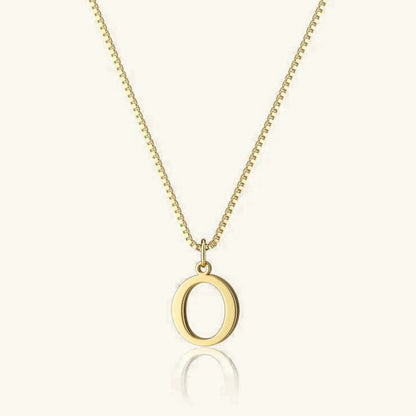 [Royal Vicky]Therese Letter Initial Gold Necklace