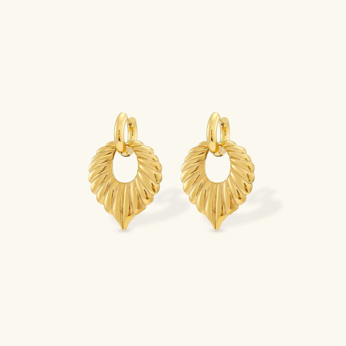 [Royal Vicky]Penelope Leaf Earrings