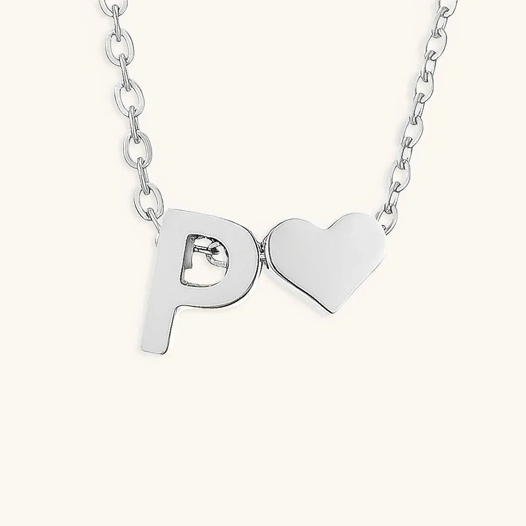 [Royal Vicky]Ria Initial Letter Gold Necklace