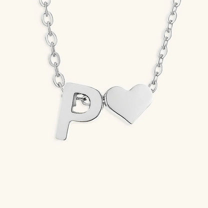 [Royal Vicky]Ria Initial Letter Gold Necklace