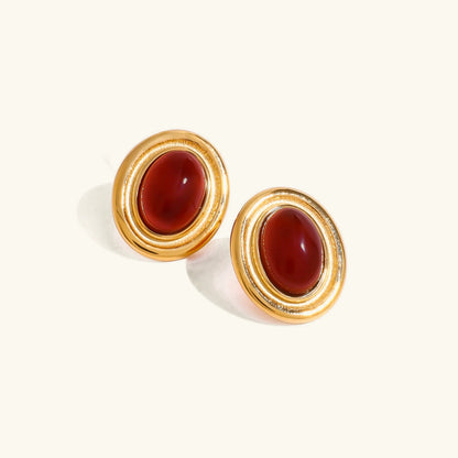 [Royal Vicky]Fresca Gemstone Earrings