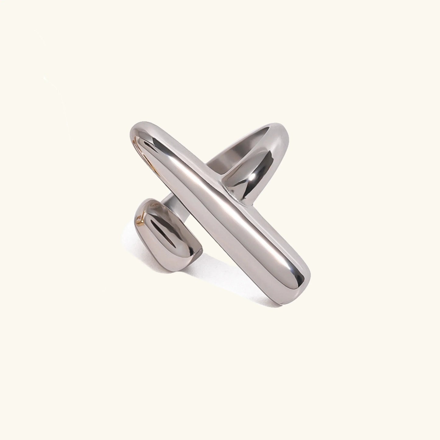 [Royal Vicky]Seraphina Contemporary Gold Ring