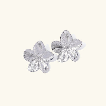 [Royal Vicky]Allysa Flower Gold Earrings
