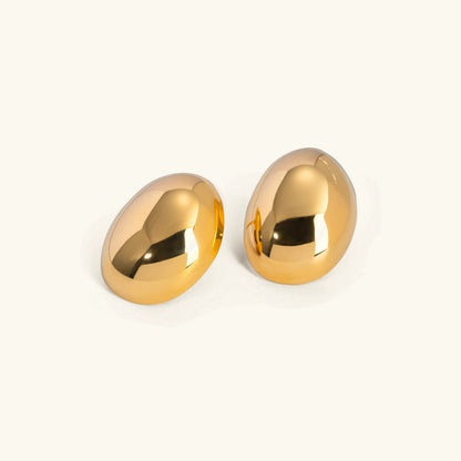 [Royal Vicky]Callista Gold Bean Earrings
