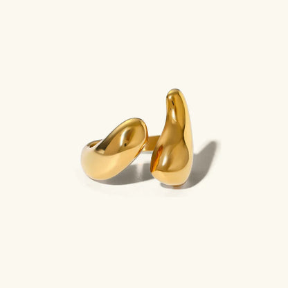 [Royal Vicky]Abstract Gold Ring
