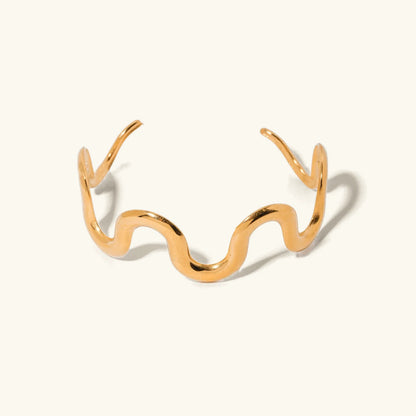[Royal Vicky]Senna Twisted Gold Bangle