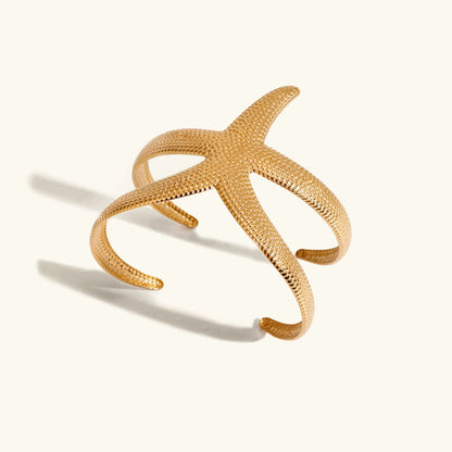 [Royal Vicky]Annika Gold Starfish Cuff