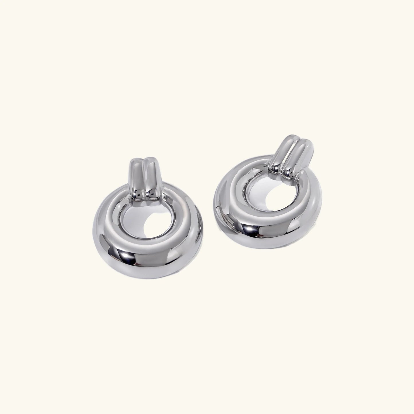 [Royal Vicky]Lillian Silver Earrings
