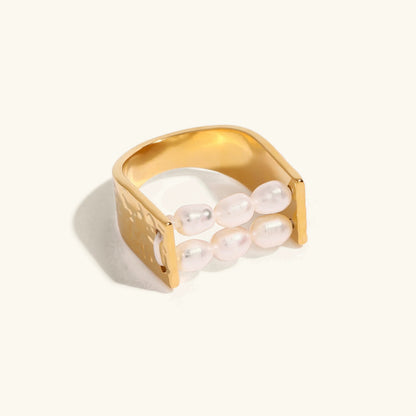 [Royal Vicky]Elliana Pearl Ring