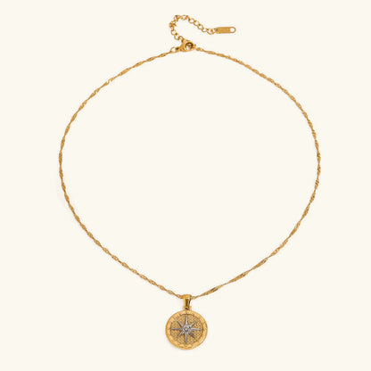 [Royal Vicky]Parker Gold Star Pendant