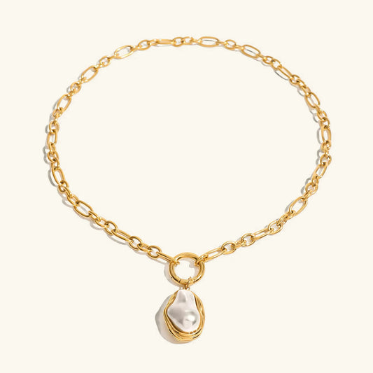 [Royal Vicky]Shelby Mother Of Pearl Pendant