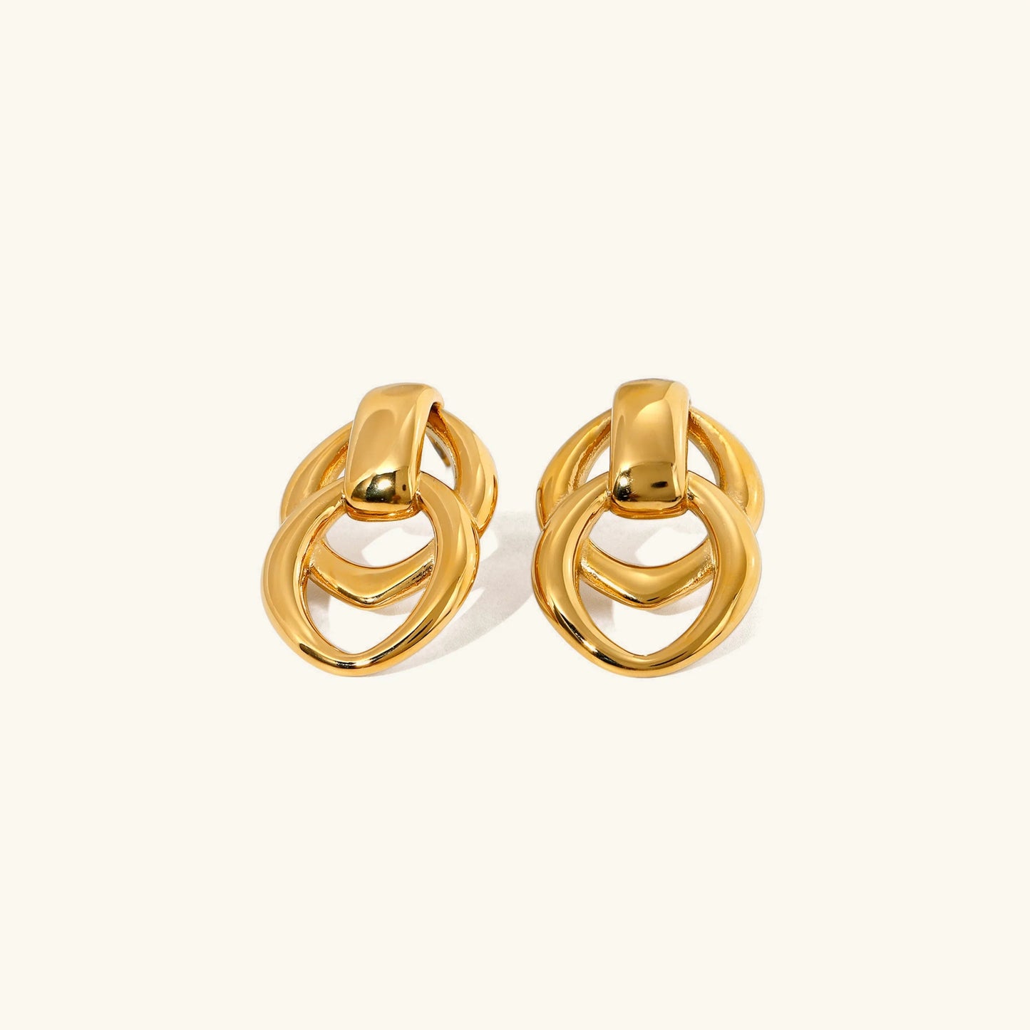 [Royal Vicky]Zoey Gold Earrings