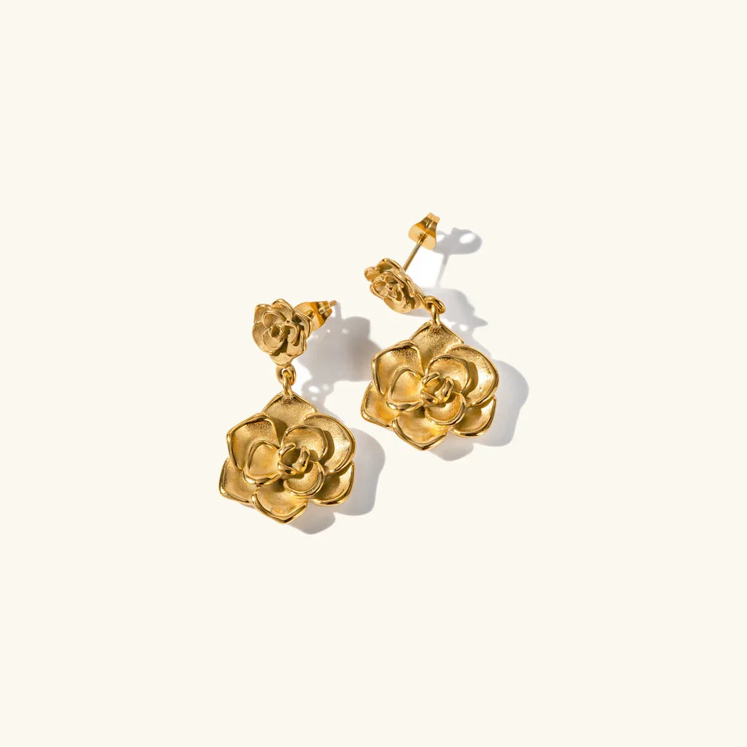 [Royal Vicky]Thelma Gold Earrings