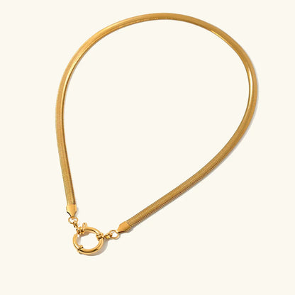 [Royal Vicky]Gabriella Gold Necklace